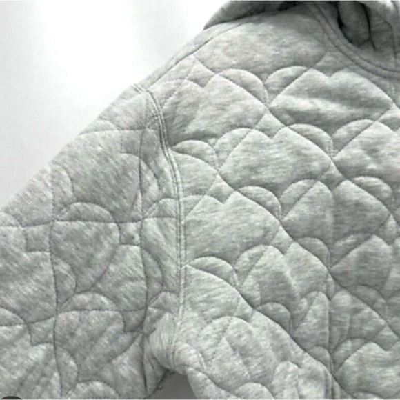 Grey pacsun bubble cropped hoodie in medium for an oversized look 😌 - Picture 3 of 4